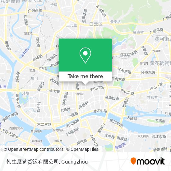 韩生展览货运有限公司 map
