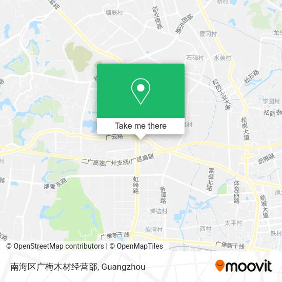 南海区广梅木材经营部 map