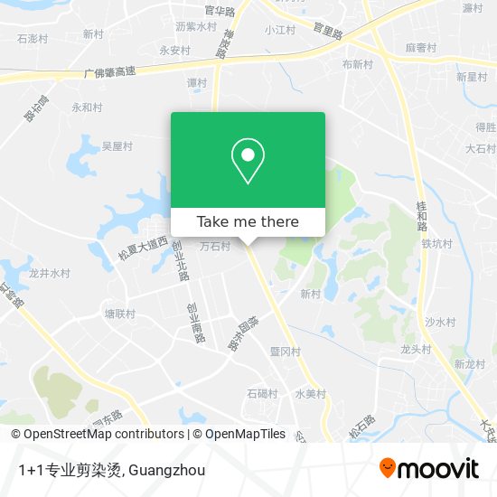 1+1专业剪染烫 map