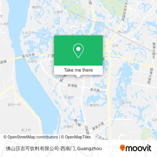 佛山莎吉可饮料有限公司-西南门 map