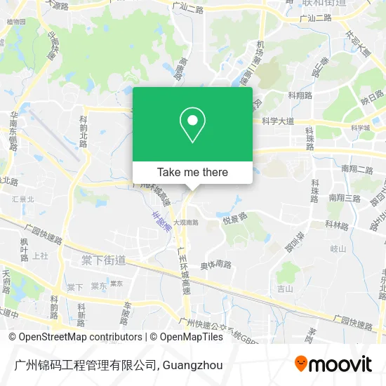 广州锦码工程管理有限公司 map