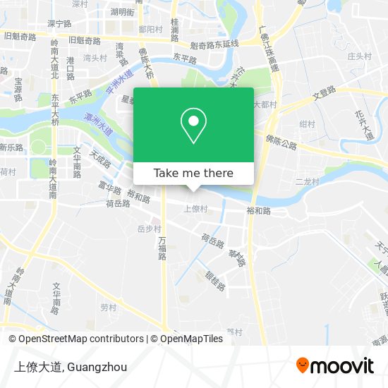 上僚大道 map