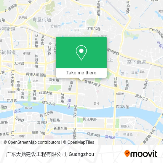 广东大鼎建设工程有限公司 map
