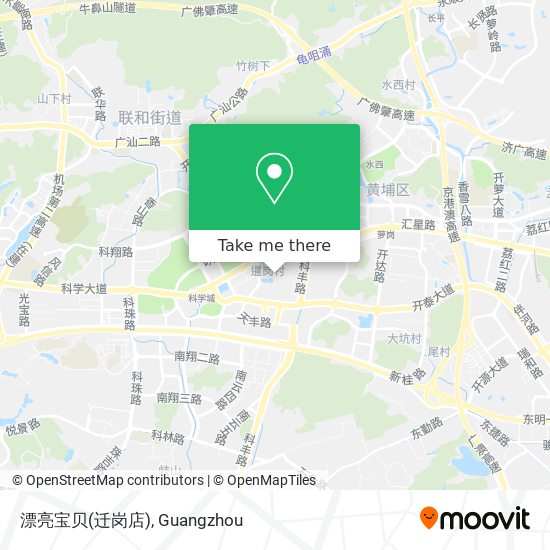 漂亮宝贝(迁岗店) map