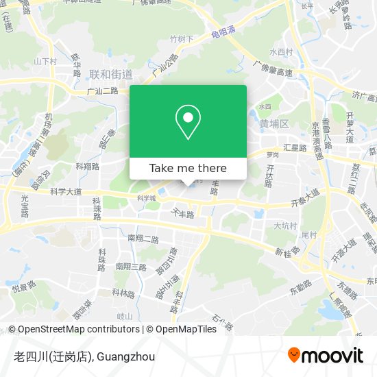 老四川(迁岗店) map