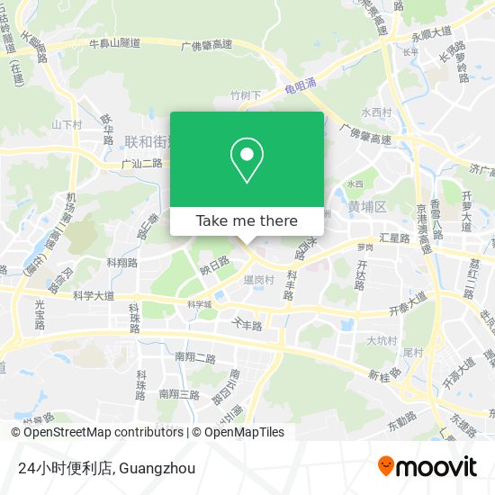 24小时便利店 map