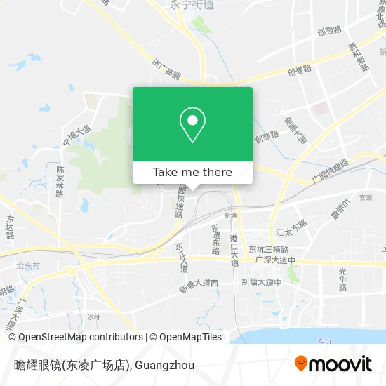 瞻耀眼镜(东凌广场店) map