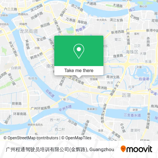 广州程通驾驶员培训有限公司(金辉路) map