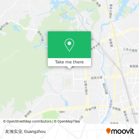 友瀚实业 map