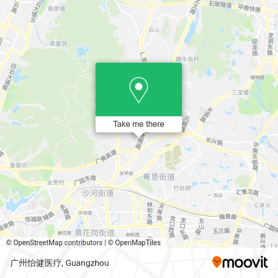 广州怡健医疗 map