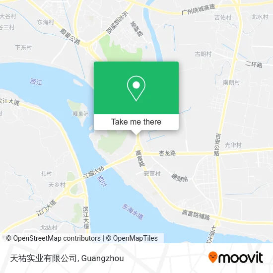 天祐实业有限公司 map