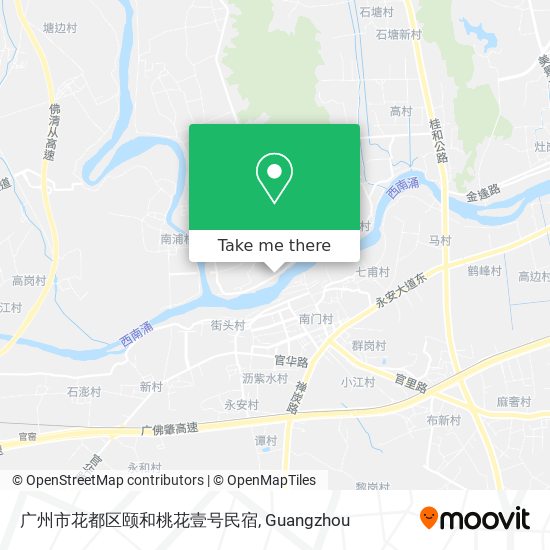广州市花都区颐和桃花壹号民宿 map