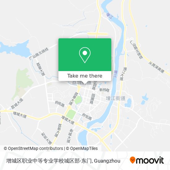 增城区职业中等专业学校城区部-东门 map