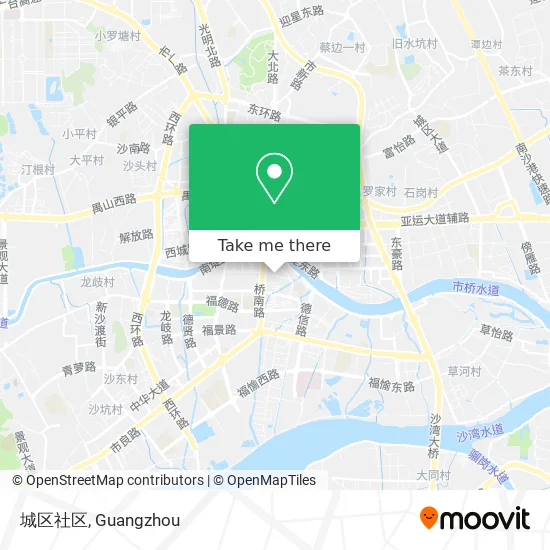 城区社区 map