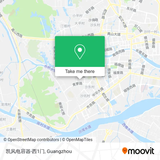 凯风电容器-西1门 map