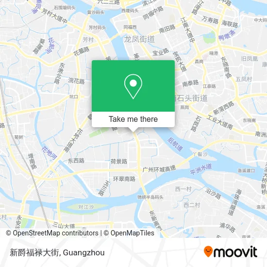 新爵福禄大街 map