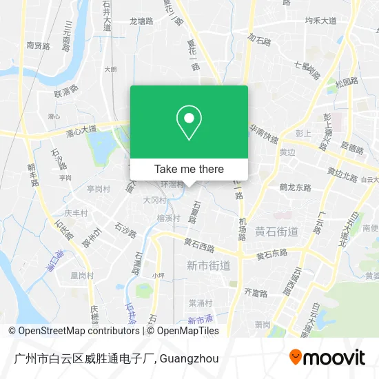 广州市白云区威胜通电子厂 map