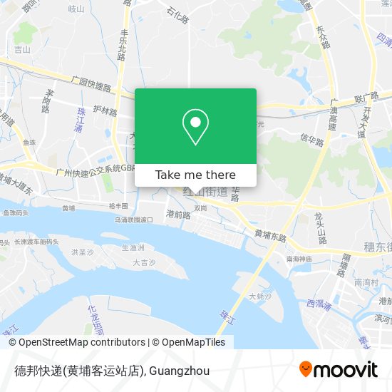 德邦快递(黄埔客运站店) map