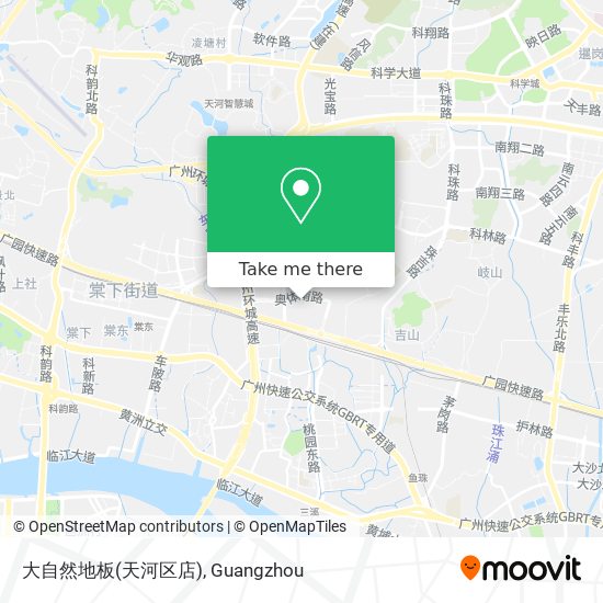 大自然地板(天河区店) map