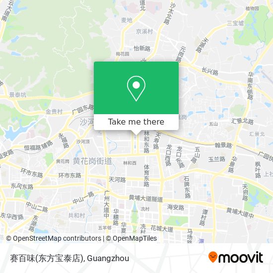 赛百味(东方宝泰店) map