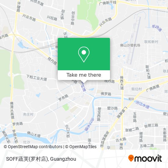 SOFF蔬芙(罗村店) map