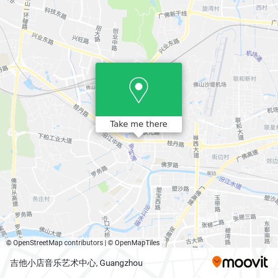 吉他小店音乐艺术中心 map