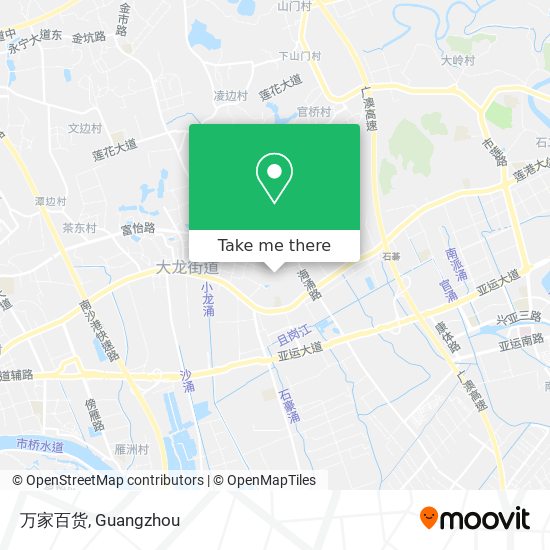 万家百货 map