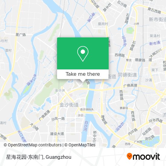 星海花园-东南门 map