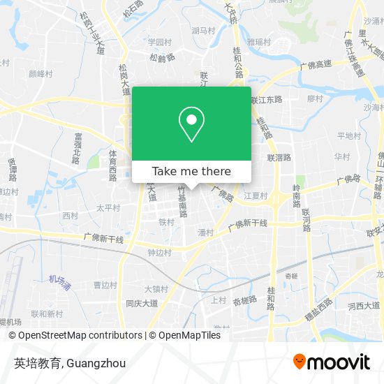 英培教育 map