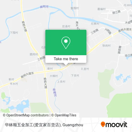 华林顺五金加工(爱宜家百货店) map