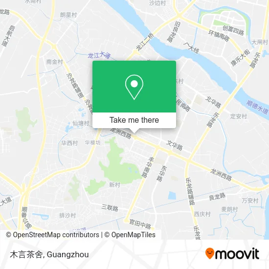 木言茶舍 map