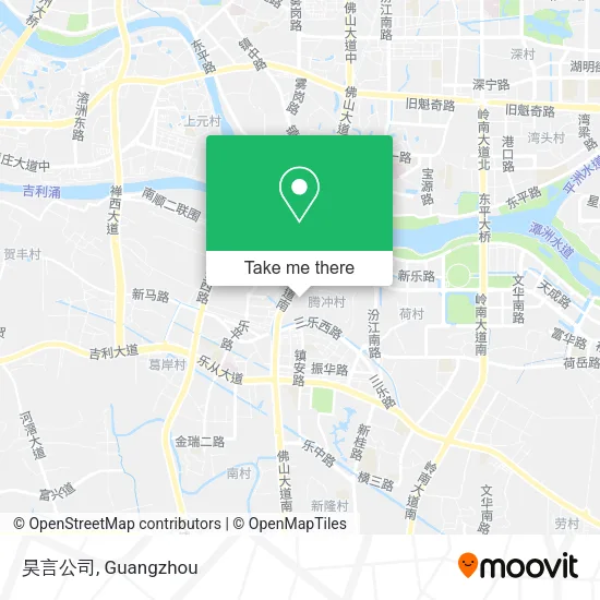昊言公司 map