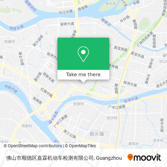 佛山市顺德区嘉霖机动车检测有限公司 map