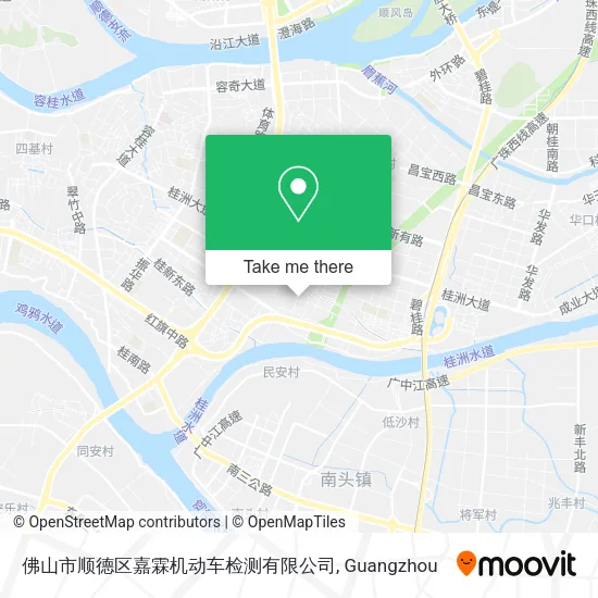 佛山市顺德区嘉霖机动车检测有限公司 map