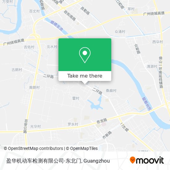 盈华机动车检测有限公司-东北门 map