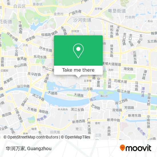 华润万家 map