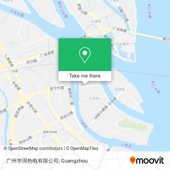 广州华润热电有限公司 map