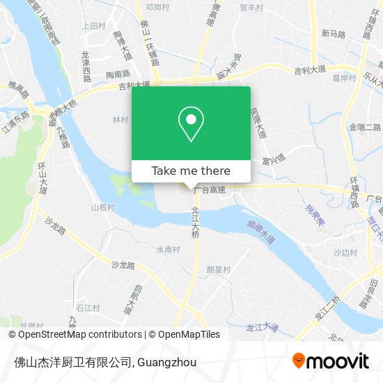 佛山杰洋厨卫有限公司 map