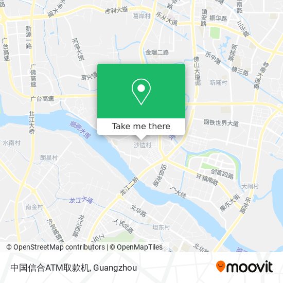 中国信合ATM取款机 map