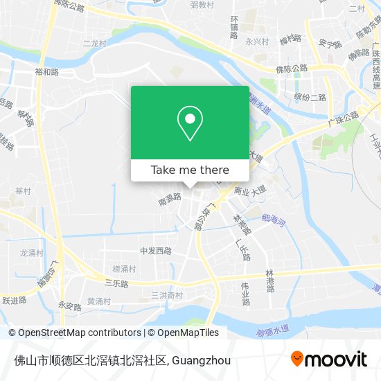 佛山市顺德区北滘镇北滘社区 map