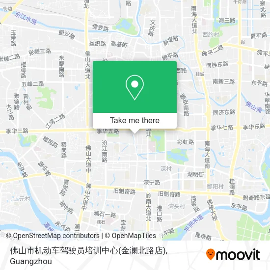 佛山市机动车驾驶员培训中心(金澜北路店) map
