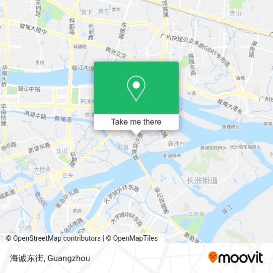 海诚东街 map