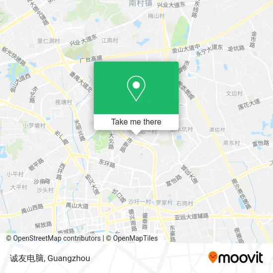 诚友电脑 map