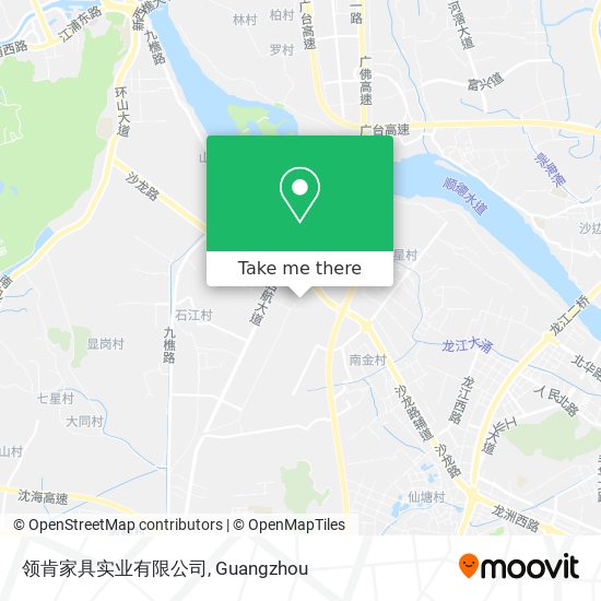领肯家具实业有限公司 map