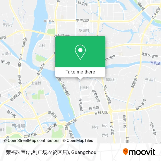 荣福珠宝(吉利广场农贸区店) map