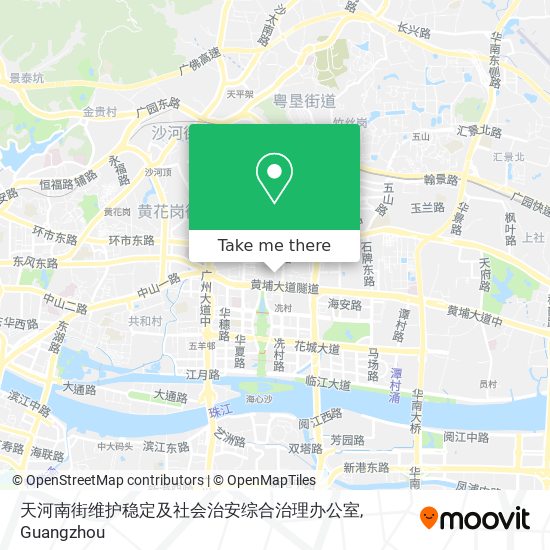 天河南街维护稳定及社会治安综合治理办公室 map
