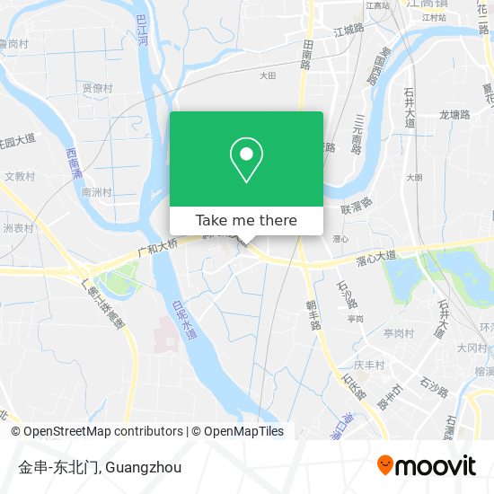 金串-东北门 map