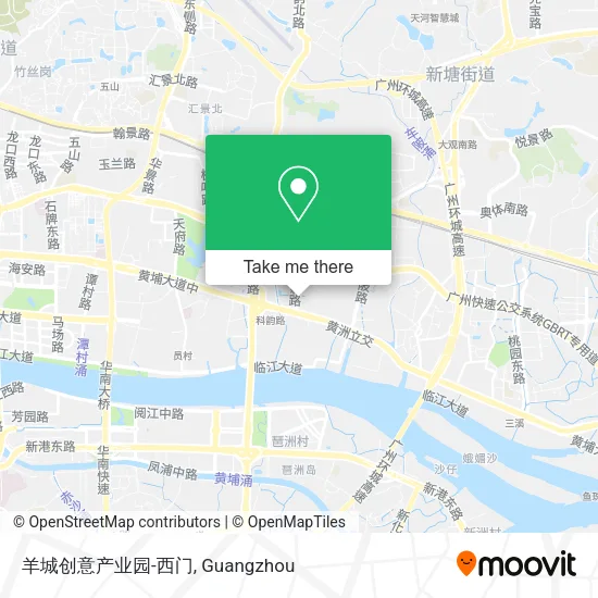 羊城创意产业园-西门 map