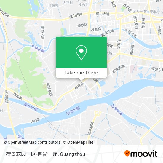 荷景花园一区-四街一座 map