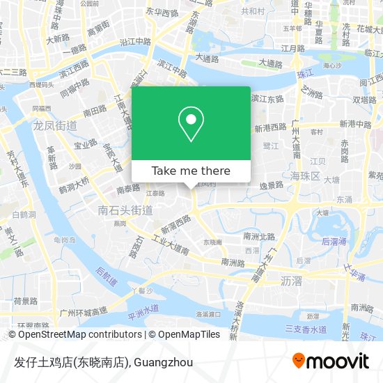 发仔土鸡店(东晓南店) map